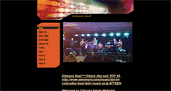 Desktop Screenshot of chicanoheatband.com